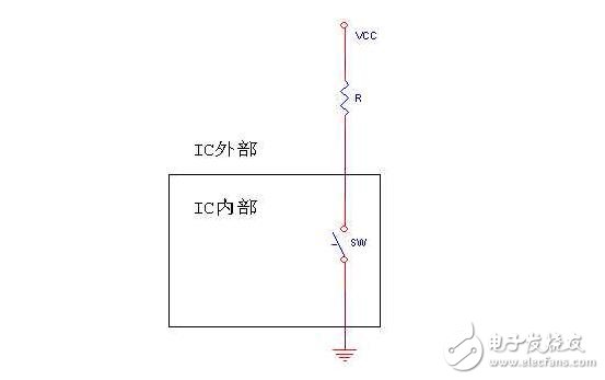 上拉电阻如何拉高电平原理分析