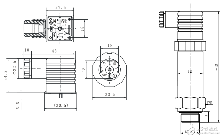 MPM4889型压力变送器