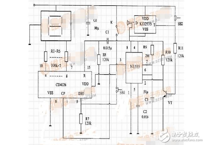 cd4026引脚图及功能