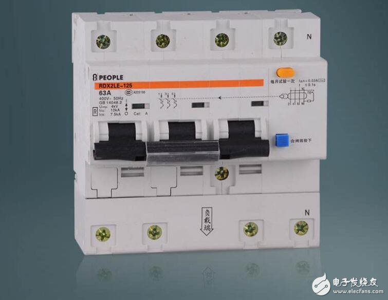 家用兩廂斷路器接線圖