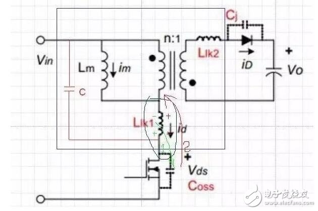 mosfet管开关电流波形问题分析