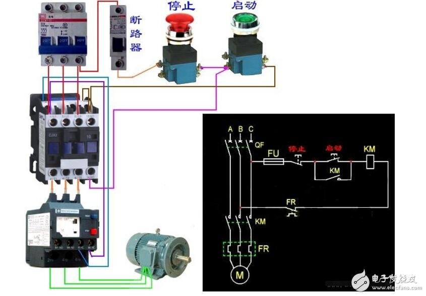 热继电器怎么接线方法解析及接线图分享 