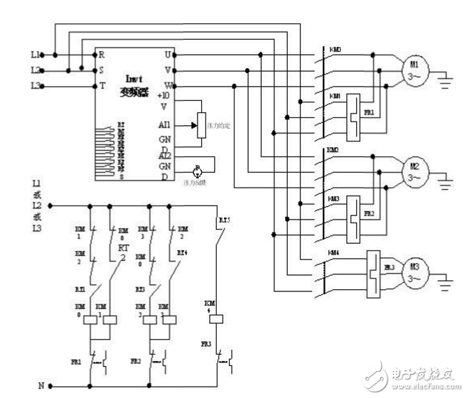 采用CD4069数字集成电路制作的水位检测器介绍