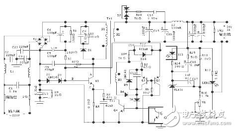 图2   开关电源电路图