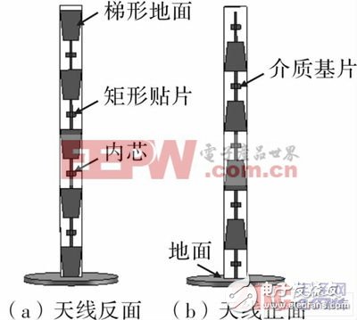 顶端未加载天线示意图