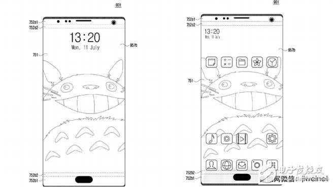 三星专利:用屏幕打洞对决iPhone X浏海屏