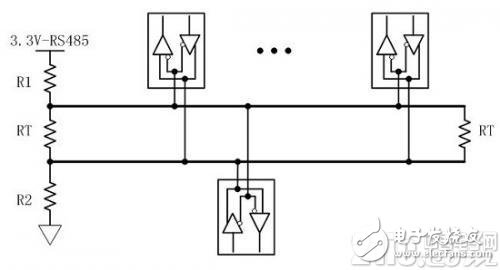利用3.3V供电RS485接口将数据传输距离提升至1219米
