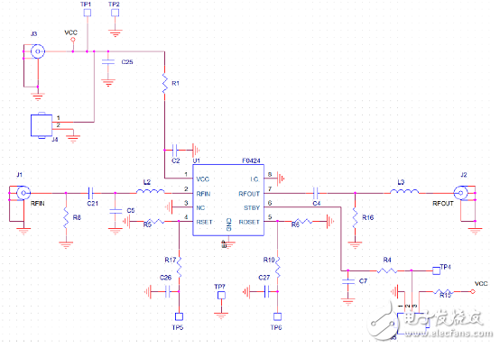 [原创] IDT F0424600－4200MHz SiGe大功率宽带RF放大器解决方案