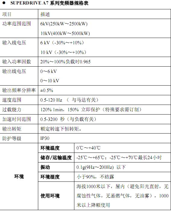 高压变频器